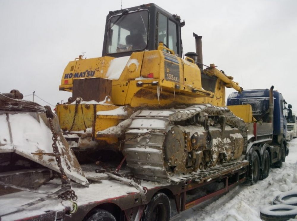 Транспортировка бульдозера Komatsu 30 тонн стоимость услуг и где заказать - Калининград