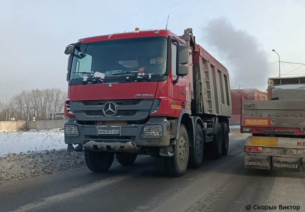 Самосвал Услуги самосвала Actros взять в аренду, заказать, цены, услуги - Калининград