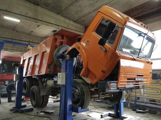 Ремонт самосвалов (кузов, ходовая, двигатель) стоимость ремонта и где отремонтировать - Калининград