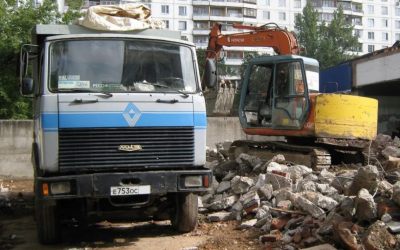 Вывоз строительного мусора, погрузчики, самосвалы, грузчики - Калининград, цены, предложения специалистов